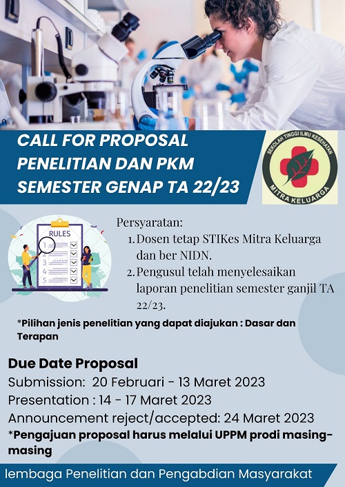 CALL FOR PROPOSAL GENAP 23